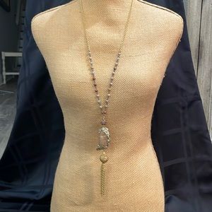 Handmade beaded necklace